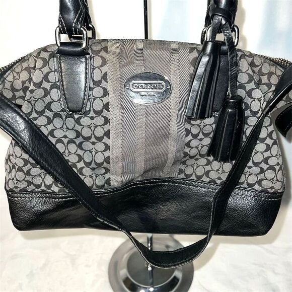 Coach Signature Legacy Molly Convertible Satchel  Handbag - Picture 3 of 14